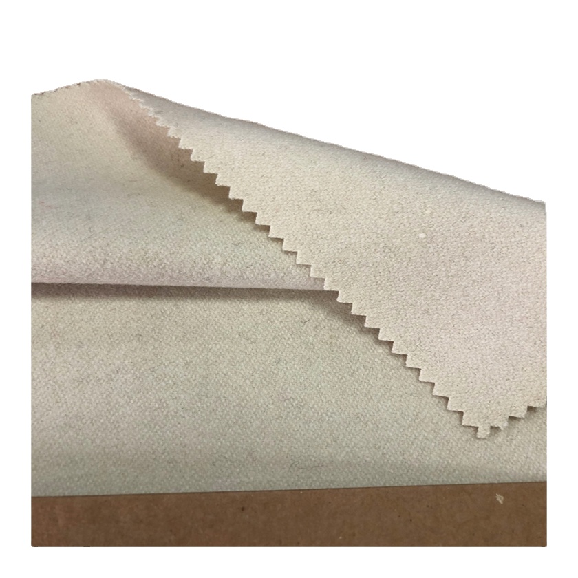 wool melton fabric high quality medium weight woven anti-pill color customized