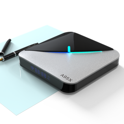 OEM A95X F3 Smart tv Box Amlogic S905X3 BT 4,2 двухъядерный процессор Wi-Fi 8k Android 9,0 2 Гб оперативной памяти, 16 Гб встроенной памяти, RGB свет Tv Box A95X F3 воздуха