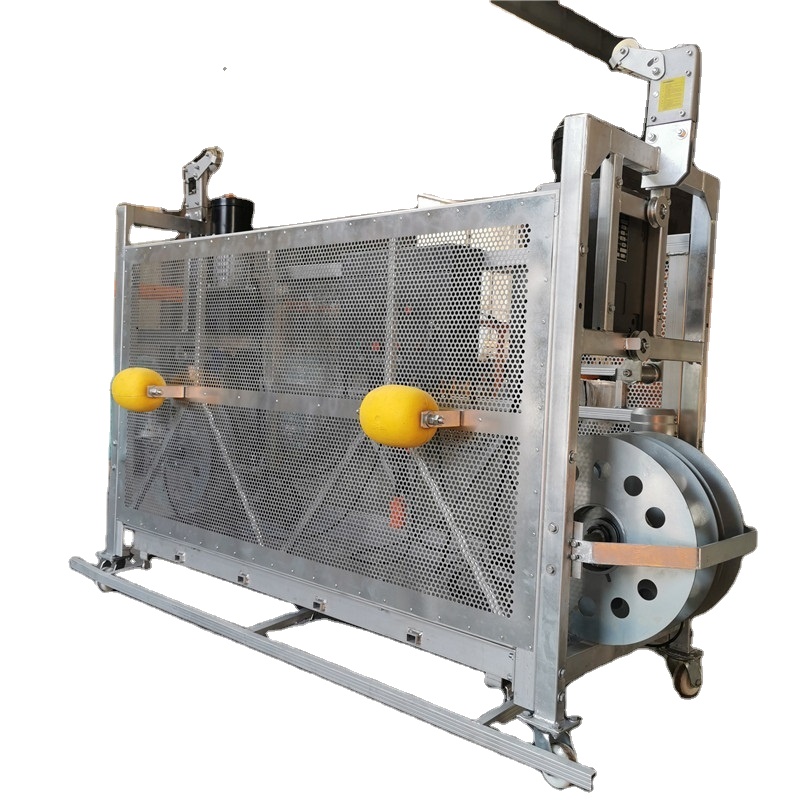Construction work cradle platform glass clean BMU cradle