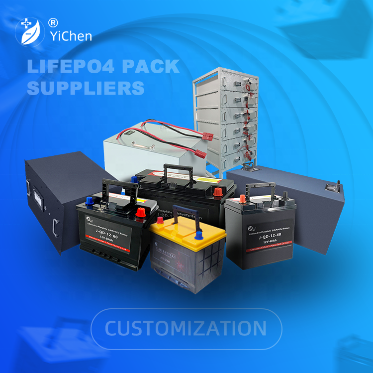Custom solar lifepo4 deep cycle lithium ion battery bms pack 50Ah 60Ah 100ah 120ah 200ah 280ah 300ah 400ah 12V 24v 36v 48v 72v