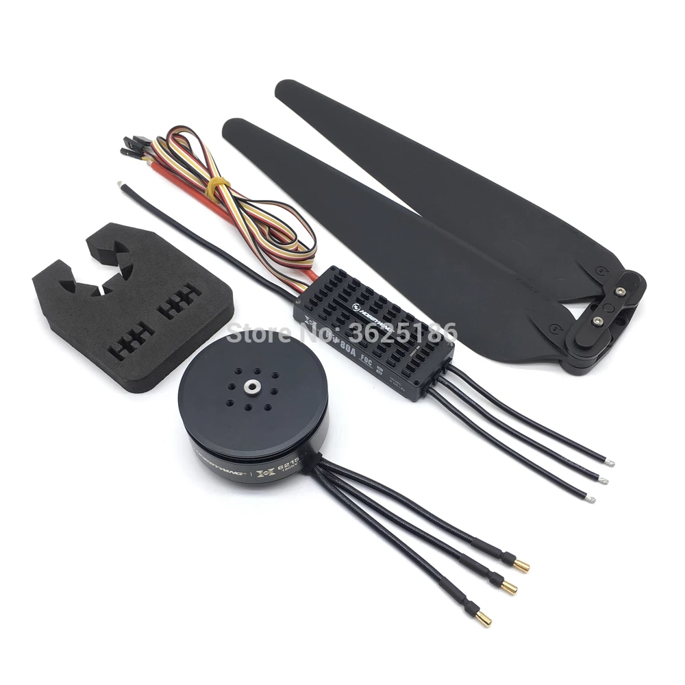 Двигатель Hobbywing XRotor PRO 6215, 2238 кв, пропеллер, HV FOC V4 ESC CCW CW, система питания для сельскохозяйственных дронов