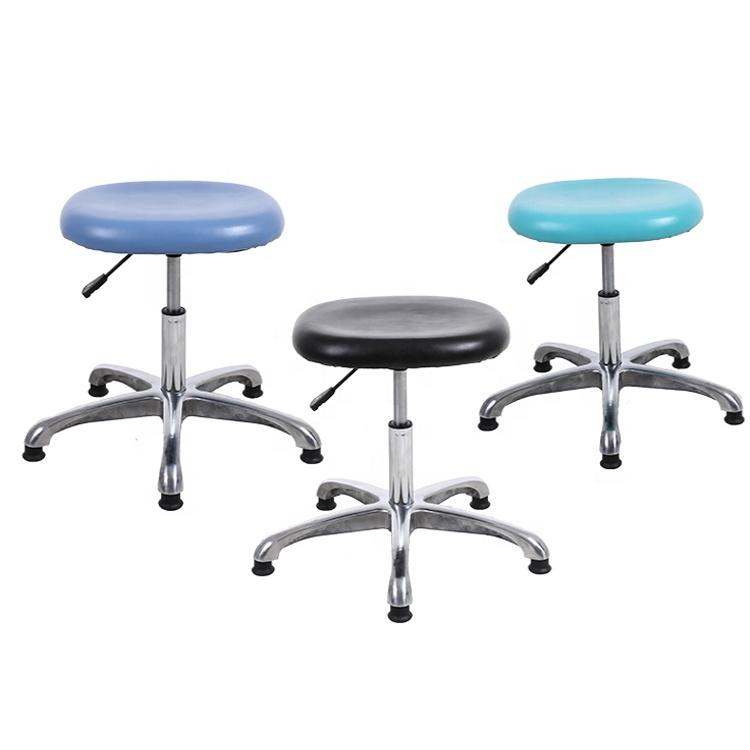 Hospital Furniture Adjustable Steel Medical Dental Nurse Chair Doctor Stool