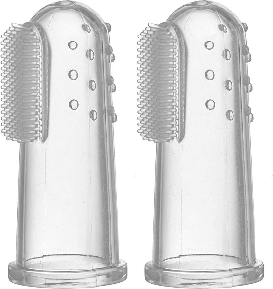 Baby Toothbrush with Case Set Finger Toothbrush for Babies