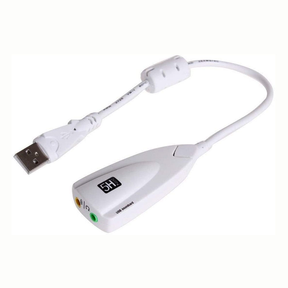 Внешний usb-звуковой интерфейс 7,1 адаптер 5HV2 USB к 3D CH Звуковая карта адаптер с 3,5 мм Наушники разъем для подключения микрофона для портативных ПК