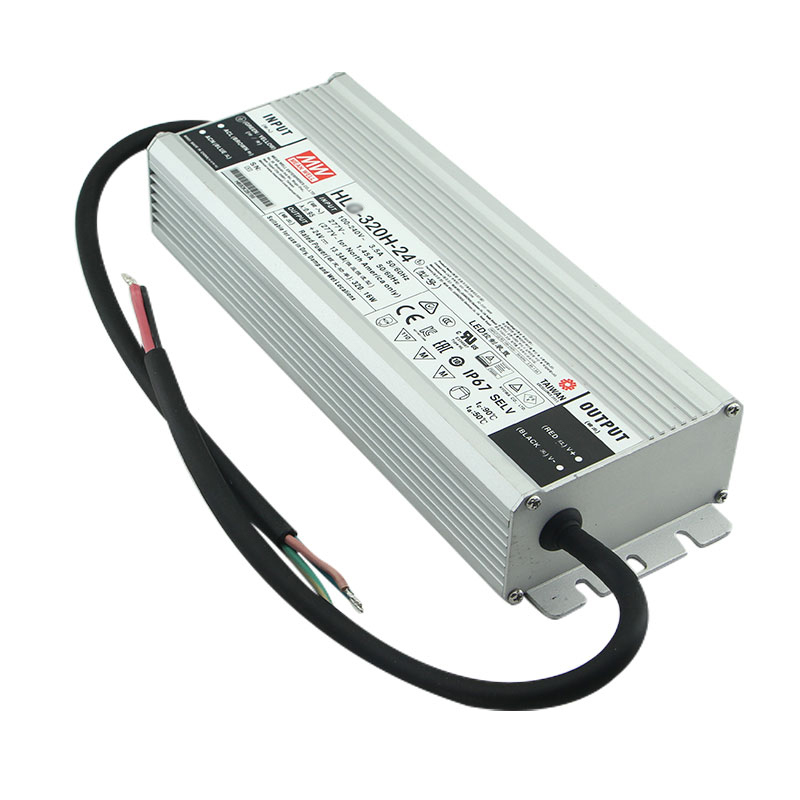 Mean Well 42V 7.65A водонепроницаемый IP67 Светодиодный драйвер HL-320H-42 320W Светодиодный драйвер питания