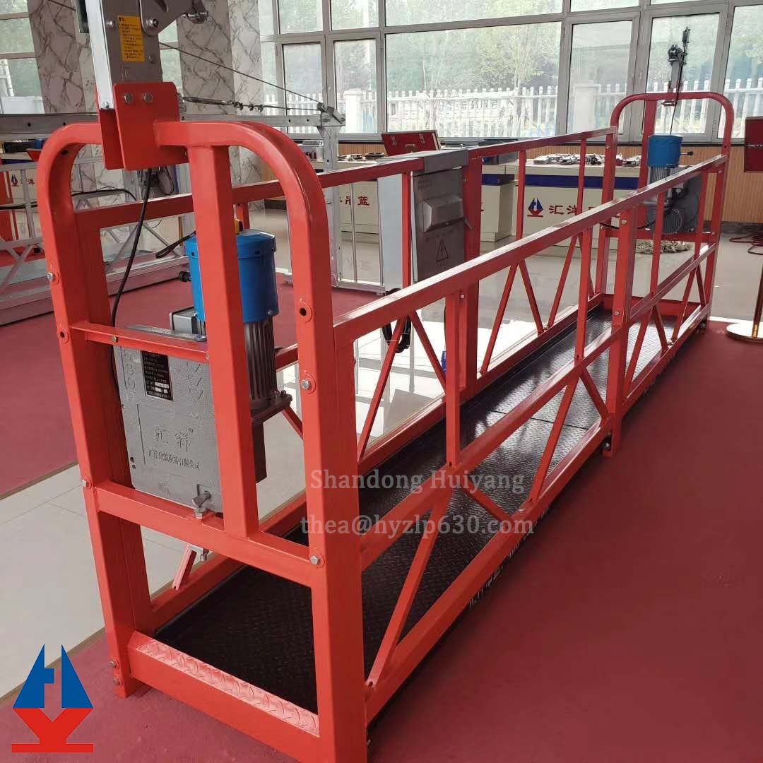 Huiyang zlp800 электрические строительные леса/электрическая подвесная платформа/оборудование для очистки высотных окон
