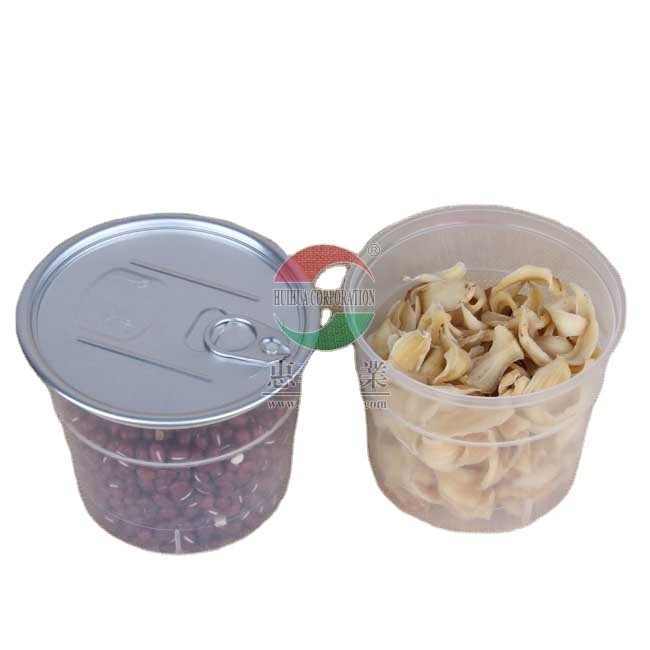 Manufacture Price Empty Canned PP Plastic Cans With Aluminium EOE
