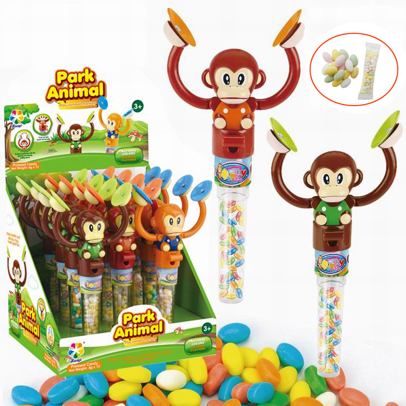 Игрушки Kidsmania, конфеты, хорошие продажи, барабанная обезьяна, конфеты, игрушки, конфеты, оптовая продажа для детей