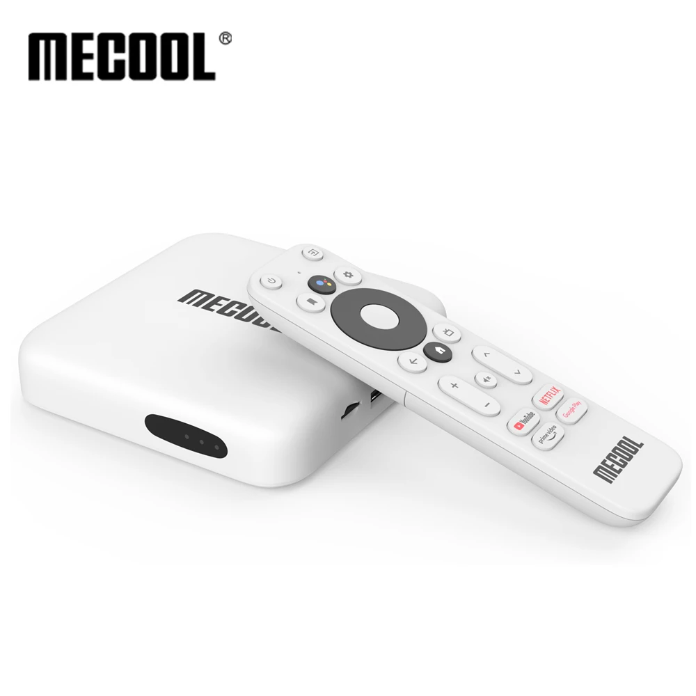 Новинка MECOOL KM2 Netflix 4K Dual WiFi Amlogic S905X2 Android 10 2 ГБ 8 ГБ Youtube 4K потоковая Смарт ТВ-приставка Android