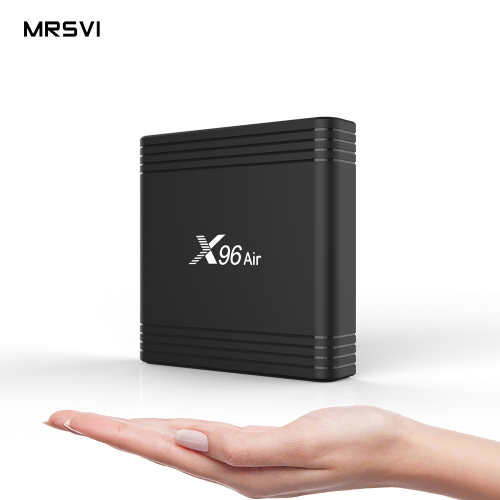 X96 Air S905X3 ТВ-бокс 2 ГБ 4 ГБ RAM 16 ГБ 32 ГБ 64 Гб ROM android 9,0 2,4G/5G двухдиапазонный Wifi смарт-ТВ-бокс