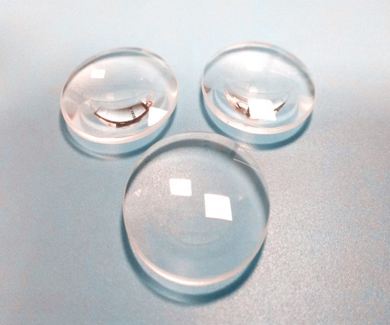 Diameter 30mm 62mm 45mm Glass Biconvex Lens For Projectors Loupes