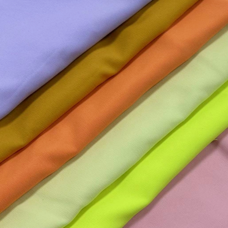 Hot sell 100%polyester recycled fabric twill peach skin sanding fabric environmental friendly upholstery for home textile