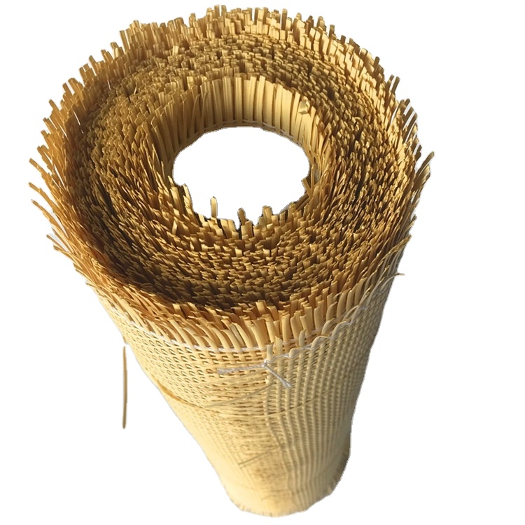 Vietnam Open Mesh Cane Webbing from vietnam rattan sheets high quality rattan roll 2021