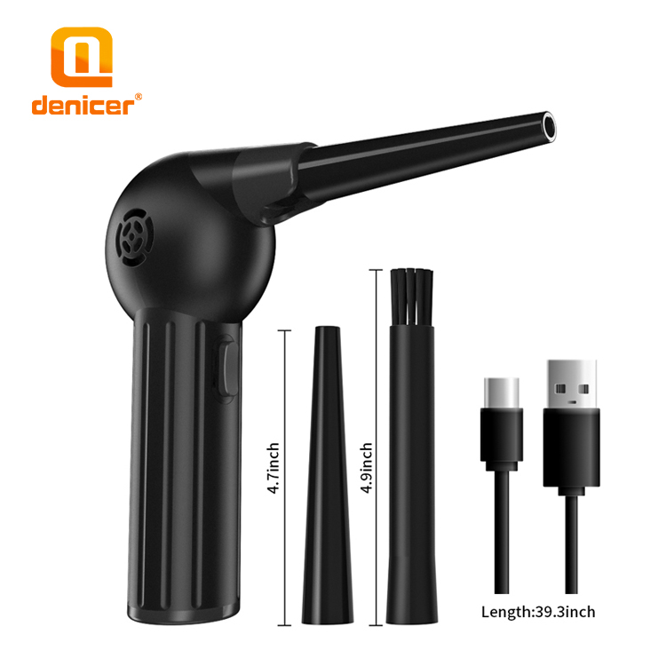 Cordless air duster for computer canned air duster rechargable powerful dust cleaner