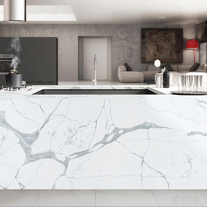Quartzo quarzo столешницы из искусственного камня белый плиты столешница marmi лаза Calacata oro кварца для столешницы для кухни