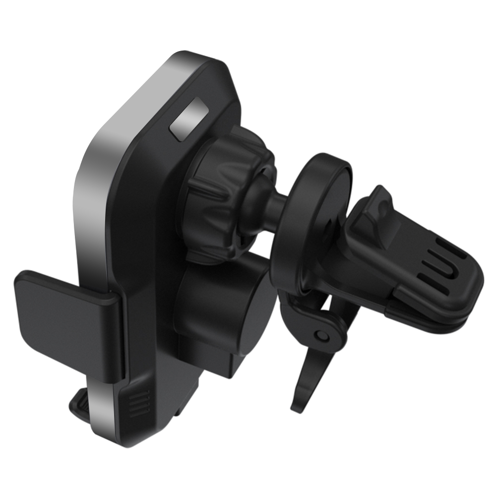 3 in 1 Large Capacity 15W QI Automatic Fast Charge Magnetic Induction Smart Wireless Car Phone Mount Holder Charger for iphone