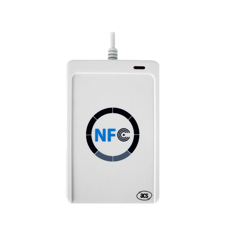 Цена агента оригинальный NFC 13,56 МГц RFID считыватель ACR 122U с SDK