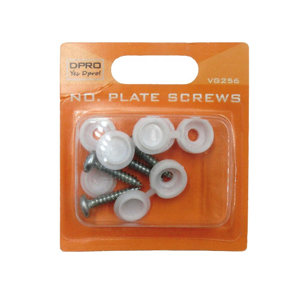 Number License Plate Fixing Screws
