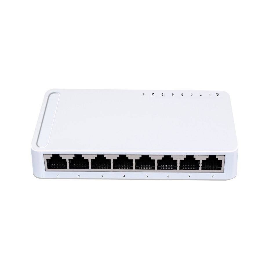TP Link Plastic Case Wall Mounted 8 Port 10/100Mbps Ethernet Switch 5VDC Fast Unmanaged Network Switch for IP Camera