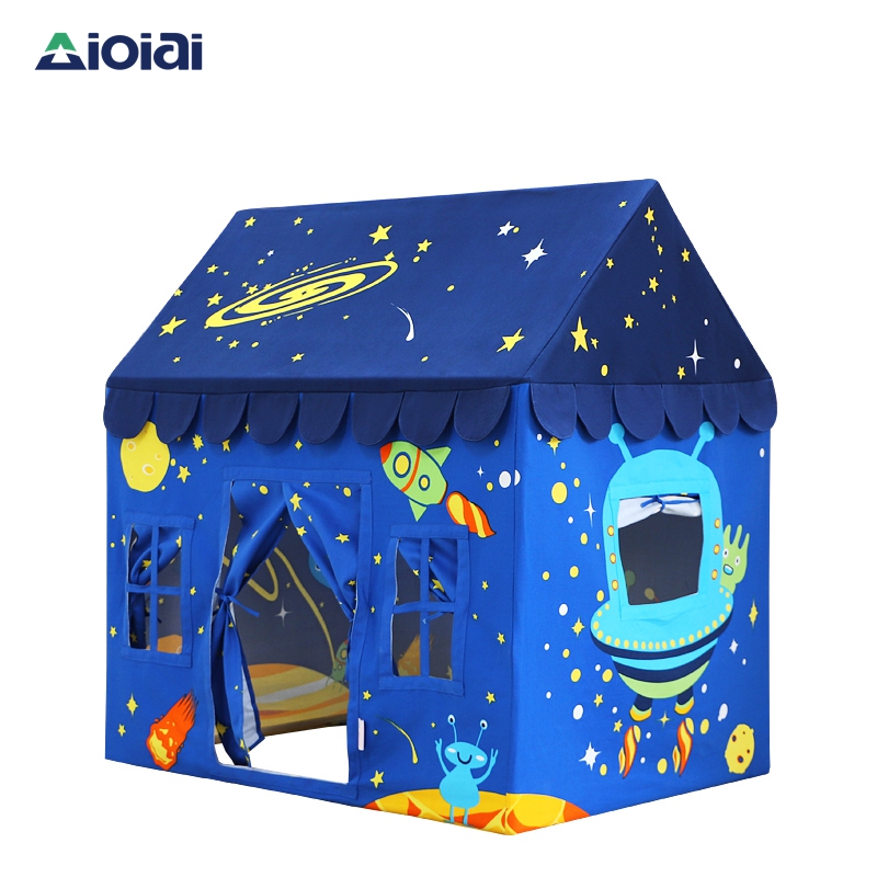 Детский игровой домик AIOIAI для помещений, Детская Пиратская Лофт кровать-палатка