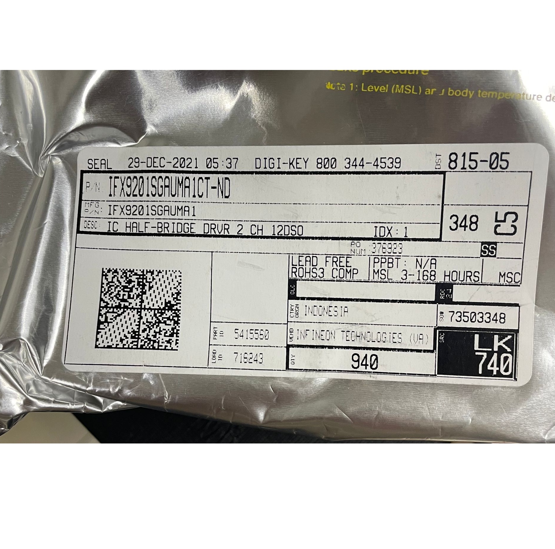 Новое поступление IPW60R041C6FKSA1 77.5A 600V высокомощный МОП-транзистор TO-247 IPW60R041C6 6R041C6