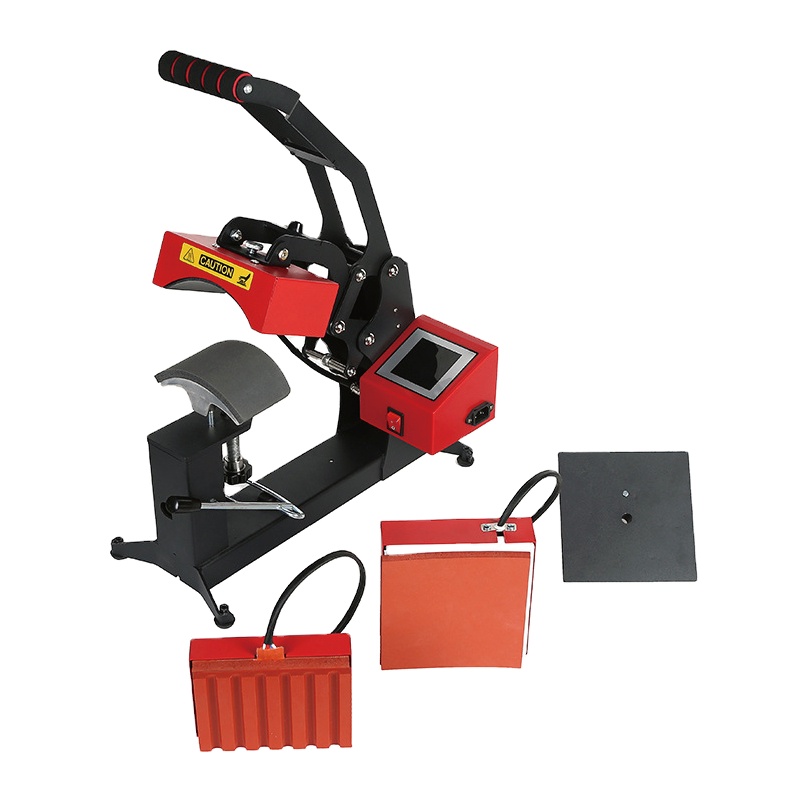 A3 DTF Fisherman Hat Logo Printing Machine Semi-Automatic Transfer Press for Small Business Screen Printer Plate Type