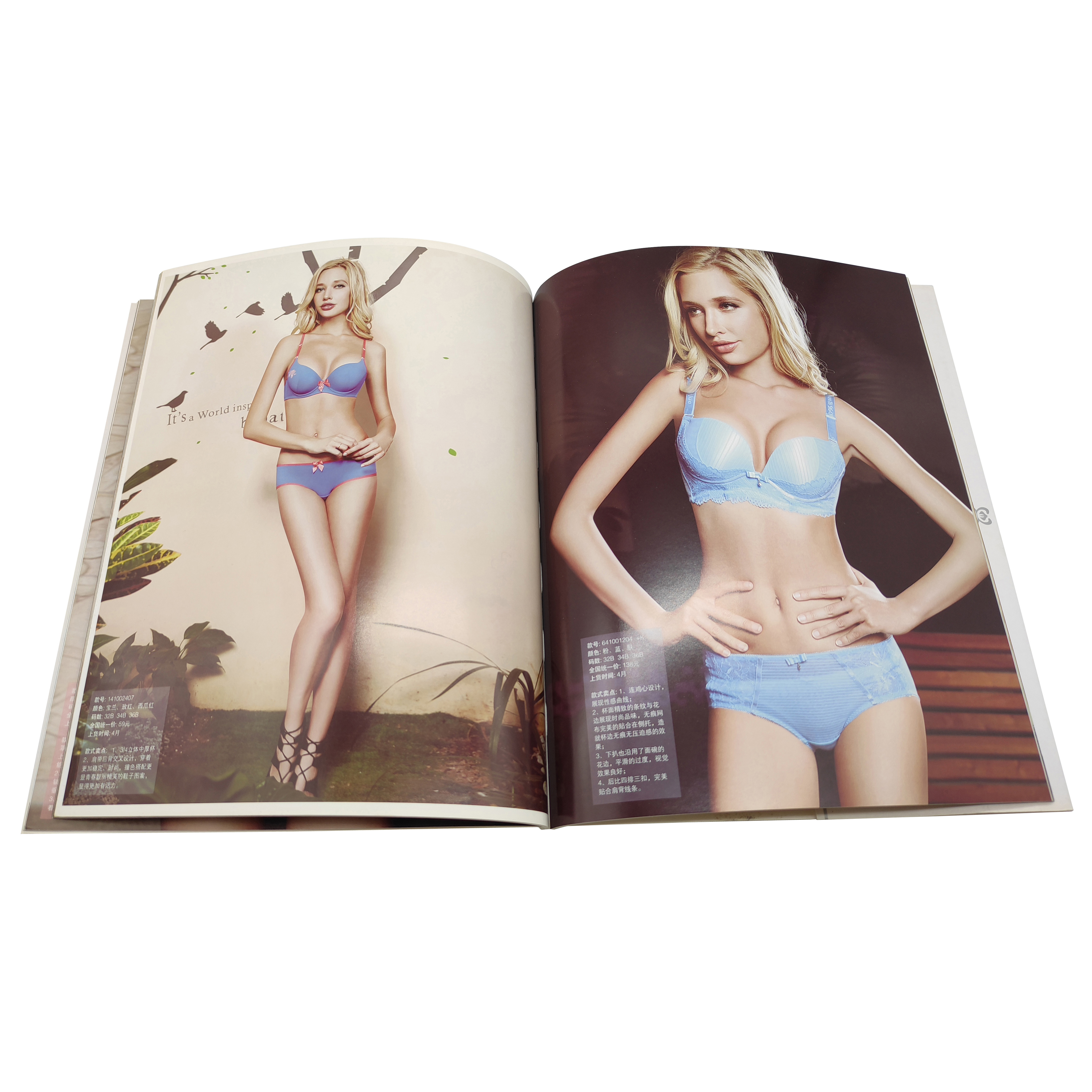 Customized printed hardcover magazines magazines picture albums high-definition books enterprise brochures