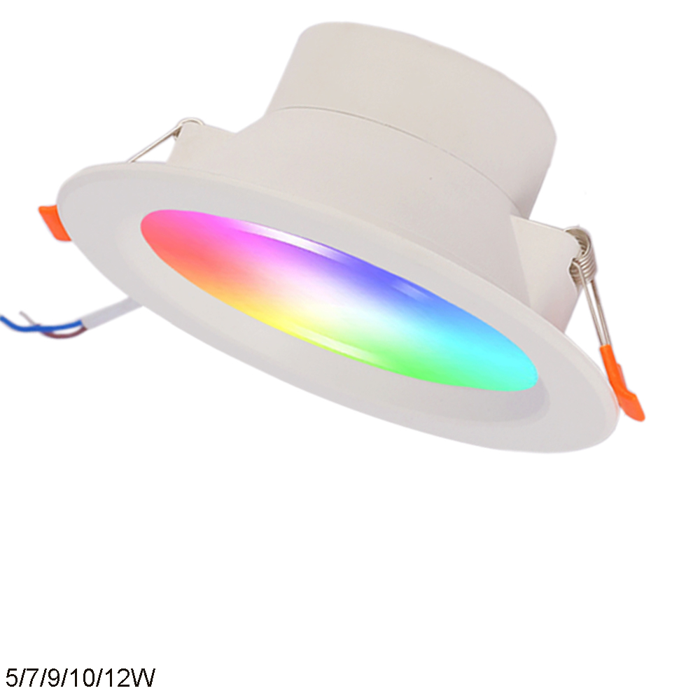 5W 7W 9W 10W 12W indoor lighting Wifi Tuya Remote Control LED Down Lights With Alexa Google Home Downlights
