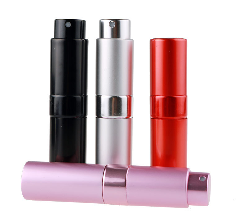 Revolving bottle portable perfume refill bottle