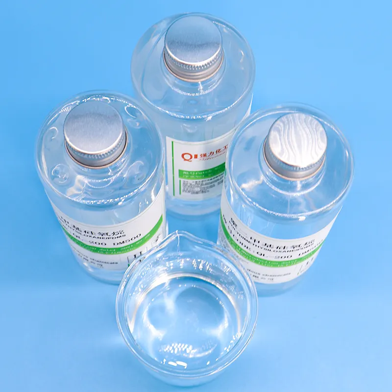 water repellent silicone oil high purity Polydimethylsiloxane Silicone Pdms Oil Fluid 500cst cosmetic raw material