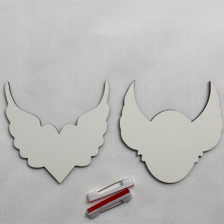 Sublimation Blanks Pin name tag blank Buttons