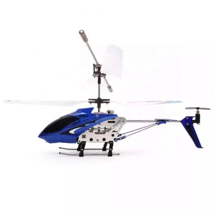 Радиоуправляемый вертолет Flyxinsim S107G, металлический сплав, 3CH RTF, бесщеточный мотор, летательный аппарат, Дрон, игрушки для детей