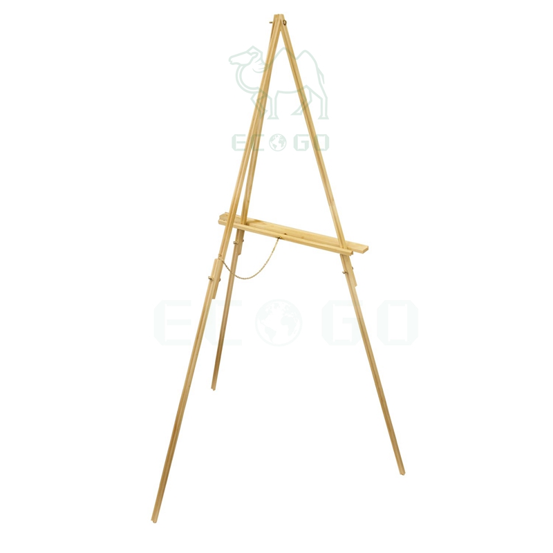 Bamboo Telescoping Portable Tripod Portable Easel