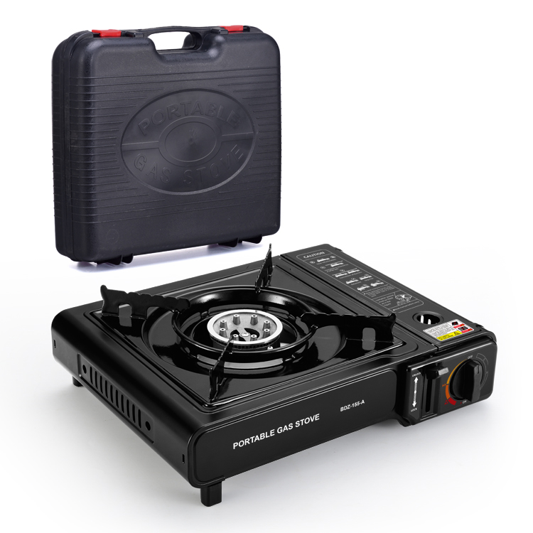 Plastic box small road trip home and outdoor gas burner Portable butane Camping Gas Stove BDZ-155-A