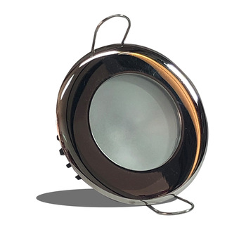 Panel Light DC 2800K 10-30V 5W Stainless Steel LED Illumination SMAGI RV Boat Recessed Ceiling Light Super Slim 80mm