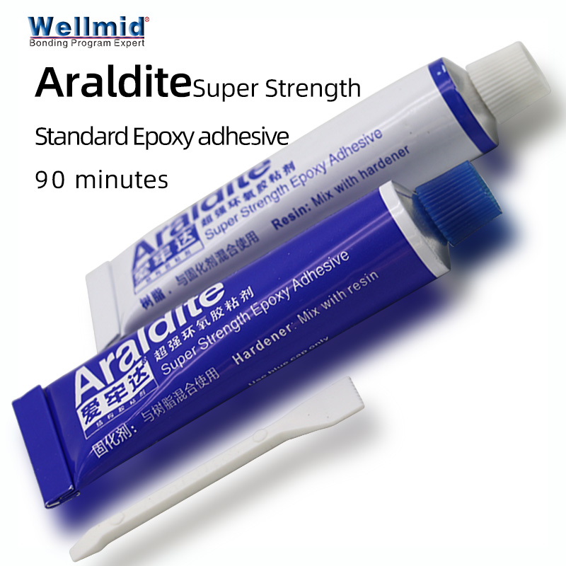 Araldite стандартные эпоксидные клеи клей 2 части с смолы & отвердитель дешевые супер прочность эпоксидной смолы 90 минут без растворителя 20 шт * 39 г