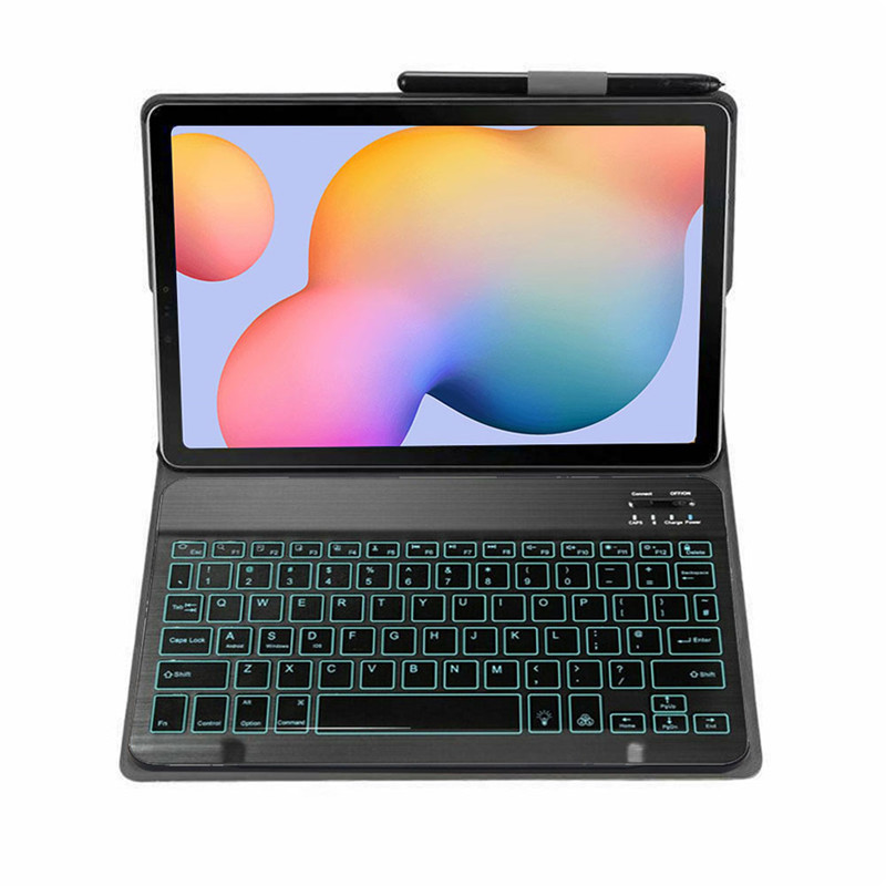 Синий зуб клавиатура чехол для Samsung Galaxy Tab S6 Lite SM-P610 SM-P615 10,4 дюймов чехол для планшета кожаный чехол