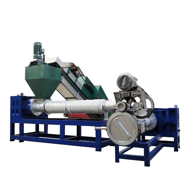 foam materials EPS XPS waste foam plastic recycling granulator foam cold press machine