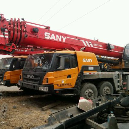 Used Sany STC500 50ton machinery crawler crane used condition Sany 50t 50ton crawler crane second hand