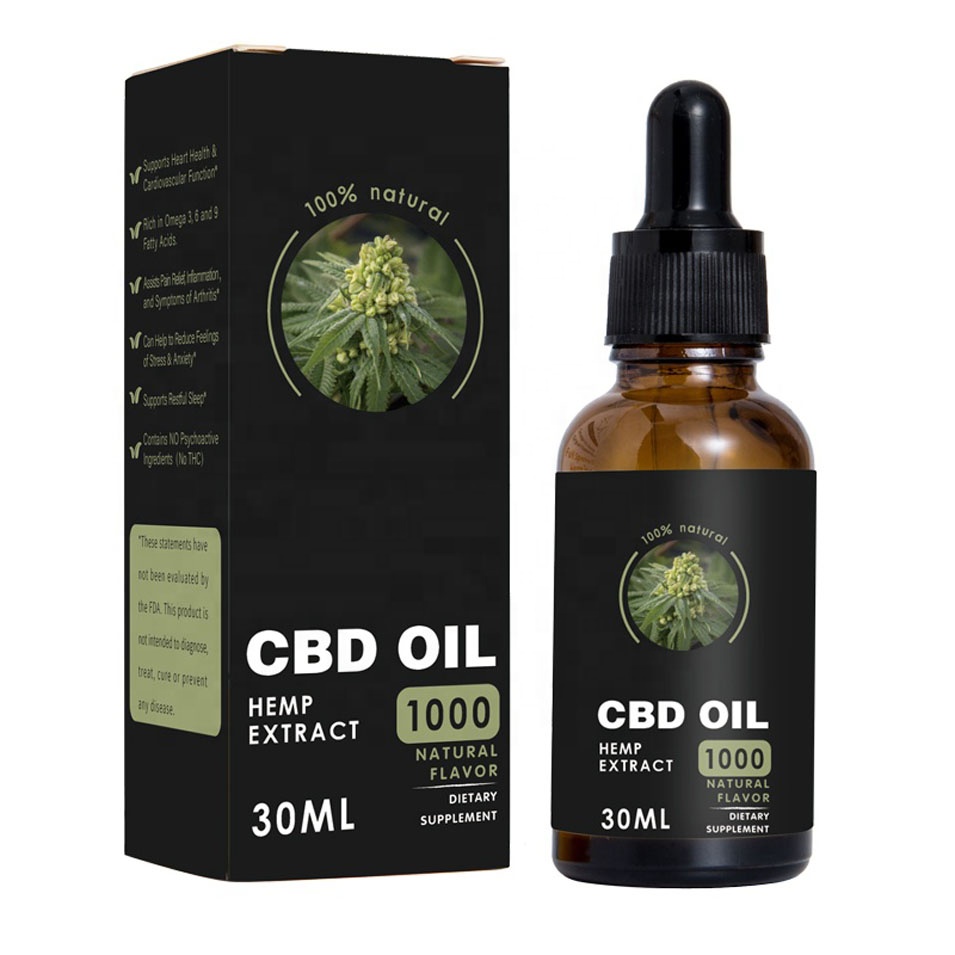 Конопляное масло cbd капли высокопрочная натуральная Органическая боль, тревожность во сне, снятие стресса
