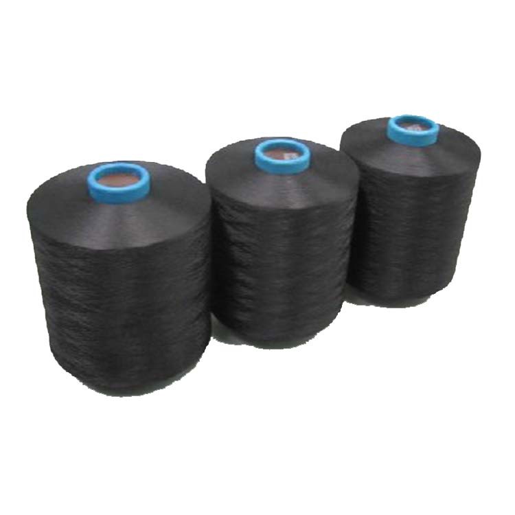 Black wholesale bulk long term supply high quality cheap dty polyester yarn 20-200D