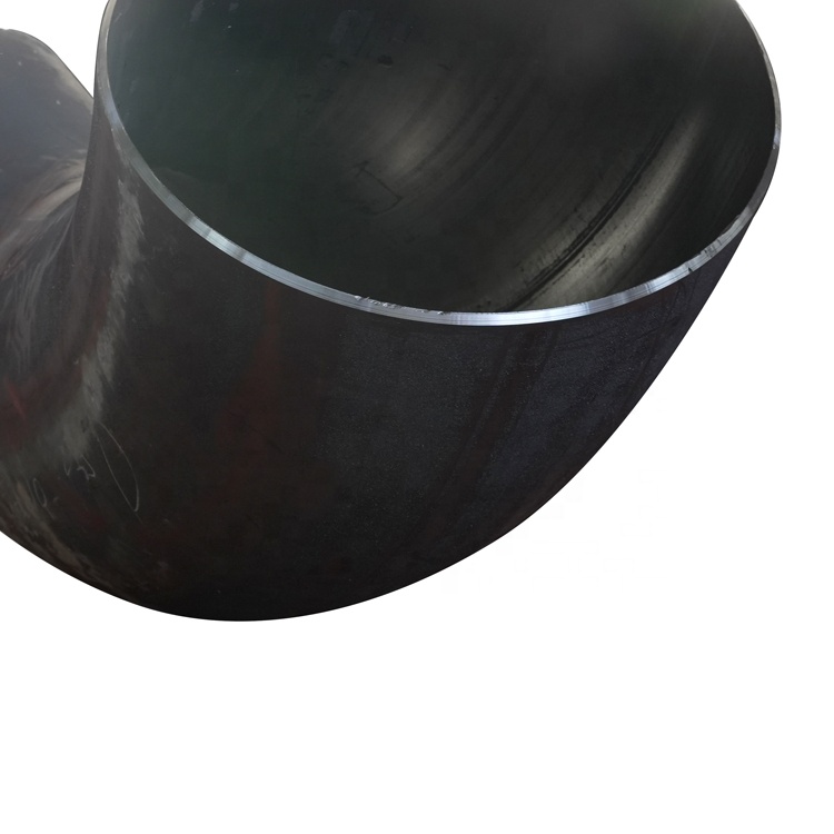 ASTM A234 Wpb, фитинги для труб из углеродистой стали, стыковая сварка 90deg, короткий радиальный локоть для промышленного использования