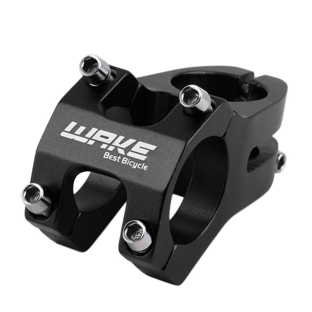 Ultra-light Adjustable Bicycle MTB Bike Aluminum Alloy Short Handlebar Stem Riser Fixed 31.8mm Bike Bar Stem