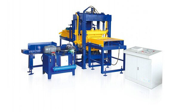 Clay concrete block making machine hydraulic press