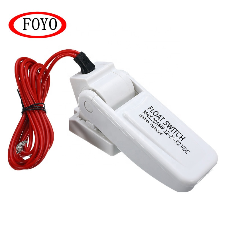 FOYO бренд 24 volt1 автоматический электрический лодочный морской откачивающий насос ПОПЛАВКОВЫЙ выключатель контроллер уровня воды переключатель датчика потока постоянного тока
