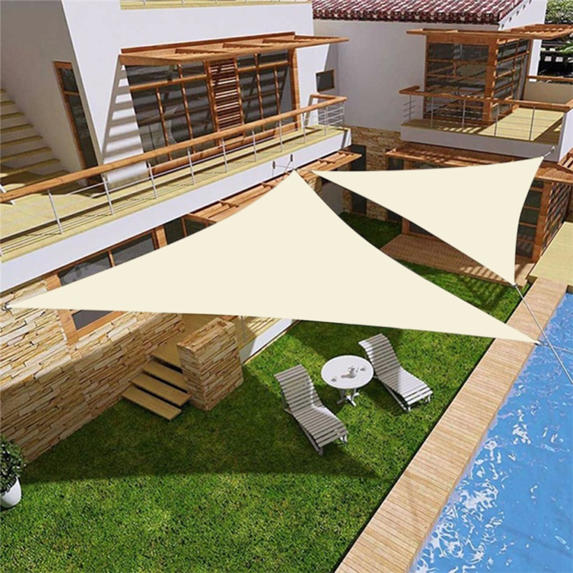 Direct Installation 13 By 10, Yard Deck 12' X 20' 10' X 8' 3X5 Sun Shade Sail Canopy Awning For Swimming Pool/