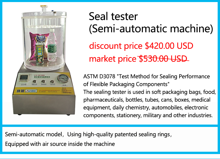Seal Integrity Testing Equipment/Packaging Leak Tester/High Quality Air Tester Power Electronic