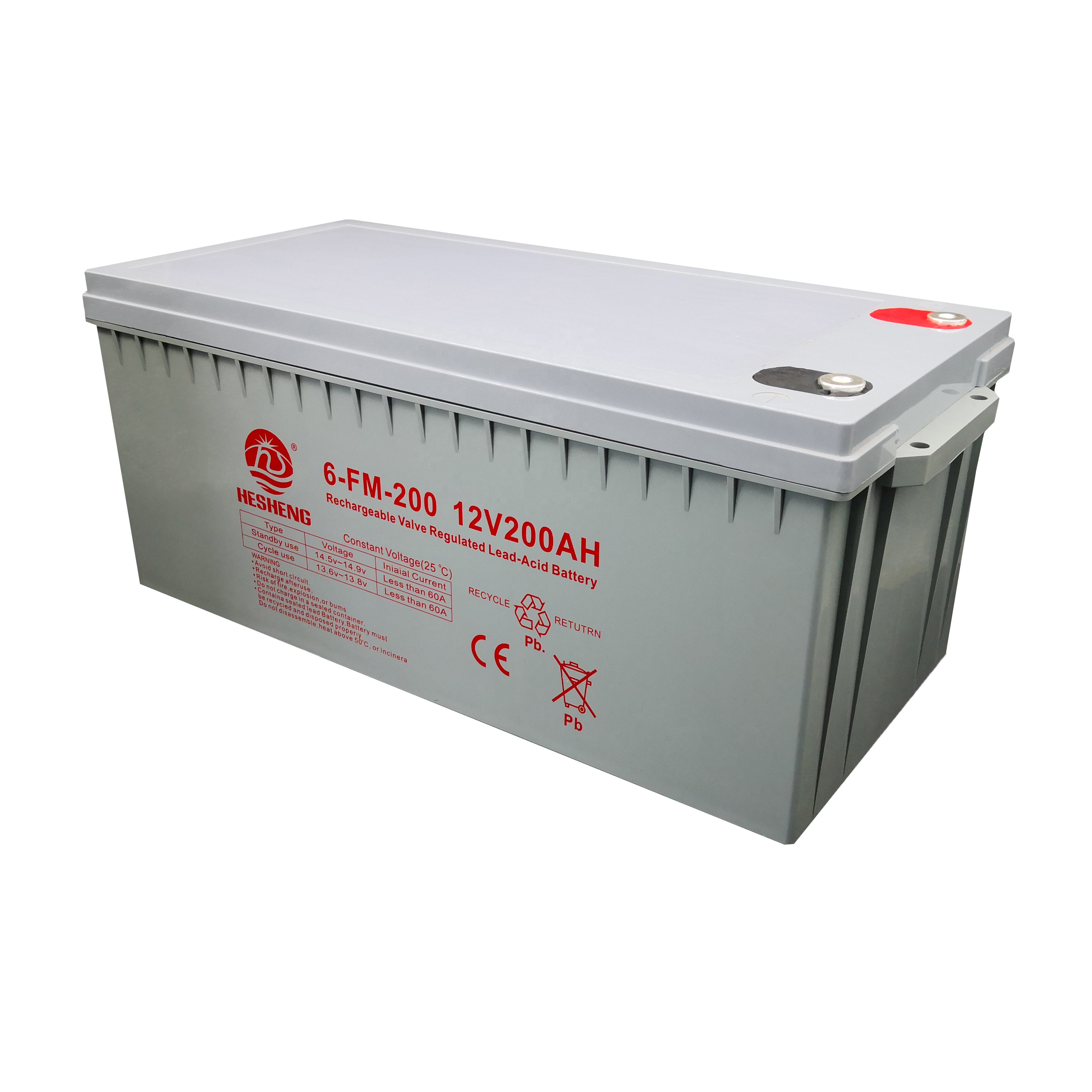 Lead acid battery 6-FM-200 12V200Ah AGM storage+Batteries Rechargeable Valve Regulated Lead acid battery