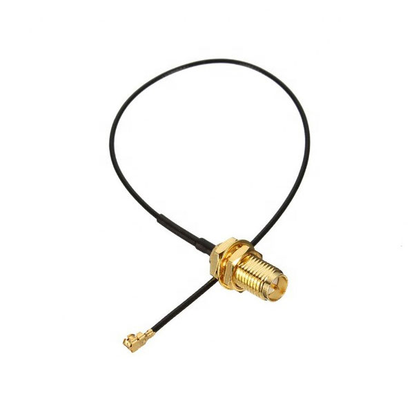 SMA для UFL/U.FL/IPX/IPEX RF коаксиальный преобразователь в сборе RG178 косичка 8 "(20 см)