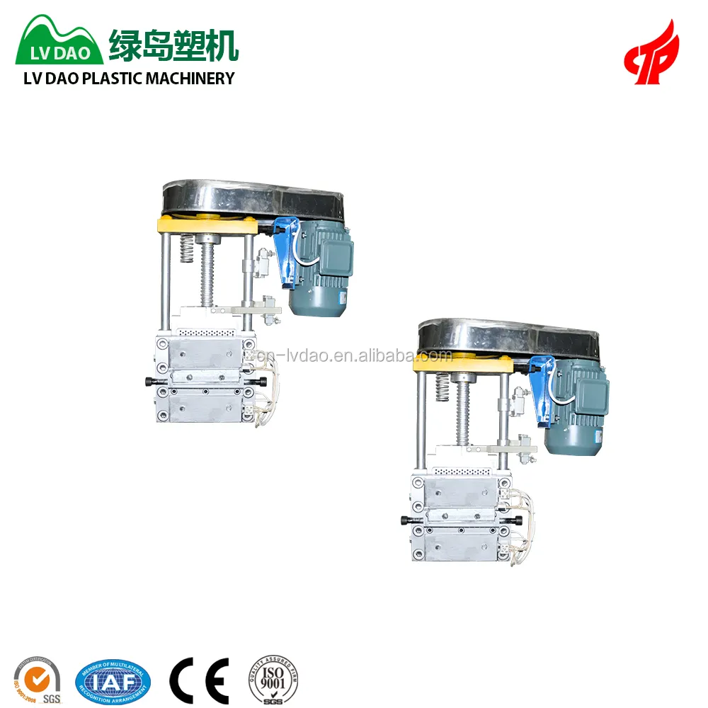 Electric single die head for extruding material and wire
